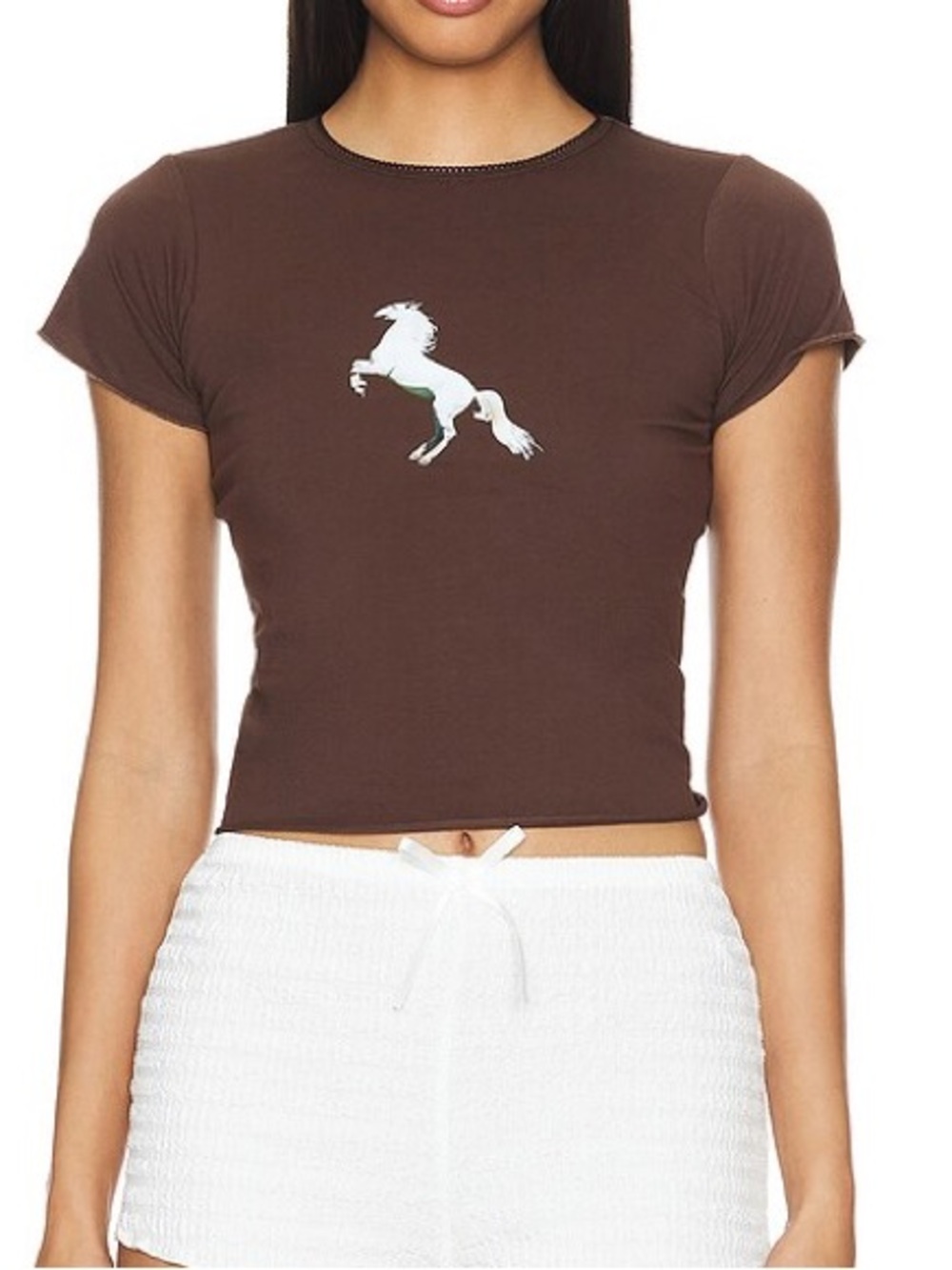 Tyler McGillivary x Revolve Brown Horse Graphic Short-Sleeve Tee